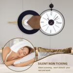 35x20 Inch Battery Operated Giant Wall Clock for Residing Room Decor - M... - Image 3