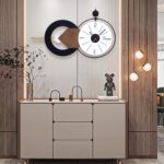 35x20 Inch Battery Operated Giant Wall Clock for Residing Room Decor - M... - Image 5