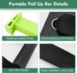 D01GZ Moveable Pull Up Bar For Doorway, Journey Pull Up Bar For House Fi... - Image 3