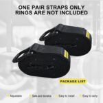 Adjustable Numbered Straps for Gymnastic Rings & Pull Up Handles, 8.2F... - Image 6