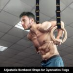 Adjustable Numbered Straps for Gymnastic Rings & Pull Up Handles, 8.2F... - Image 7