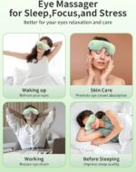 Electrical Eye Massager with Warmth & Music Sensible Air Strain Vibration E... - Image 7