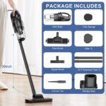 SOWTECH Corded Vacuum Cleaner, Tremendous Energy Suction Stick Vacuum Cleane... - Image 8