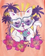 The Youngsters's Place Ladies Sports activities,Developments,Icons Brief Sleeve Graphic T-... - Image 4