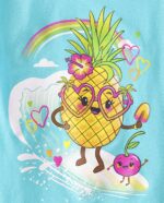 The Youngsters's Place Ladies Sports activities,Developments,Icons Brief Sleeve Graphic T-... - Image 5