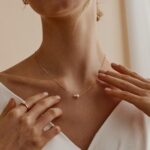 Gold Pearl Necklaces for Girls Stylish 14k Gold Plated Dainty Necklace ... - Image 7