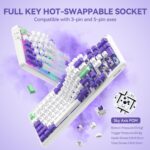 TECKNET Mechanical Gaming Keyboard,Scorching-Swappable with Sky Switches,Tri... - Image 5