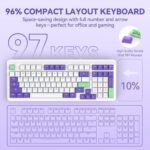 TECKNET Mechanical Gaming Keyboard,Scorching-Swappable with Sky Switches,Tri... - Image 6