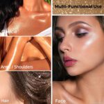 Physique Shimmer Powder, Physique Glitter Powder with Sponge Head, 3D Contour ... - Image 5