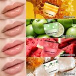 4 PCS Bee Lip Balm - Honey Watermelon Apple Coconut Lip Balm Sleeping ... - Image 3