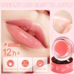 4 PCS Bee Lip Balm - Honey Watermelon Apple Coconut Lip Balm Sleeping ... - Image 5