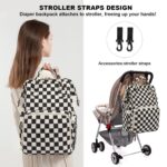 Child Diaper Bag Backpack for Mother, Massive Capability Journey Nappy Bag for ... - Image 3