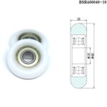 BSR69832-10 8x32x10 Rower Rollers 32mm Diameter Coated Rowing Machine ... - Image 3