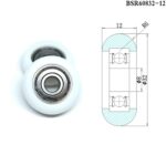 BSR69832-10 8x32x10 Rower Rollers 32mm Diameter Coated Rowing Machine ... - Image 6