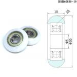 BSR69832-10 8x32x10 Rower Rollers 32mm Diameter Coated Rowing Machine ... - Image 7