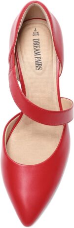 DREAM PAIRS Girls's Excessive Heels Pumps Gown Closed Pointed Toe Comforta... - Image 5