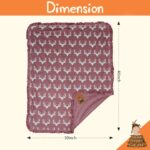 Pricey Child Gear - Reversible Child Blankets - Mushy Nursery Blanket for N... - Image 5