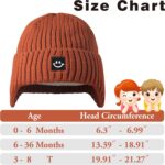 MaxNova 2 Pack Child Beanie Toddler Winter Hat with Earflap for Women B... - Image 3