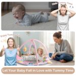 Child Play Health club Mat Tummy Time Mat, Washable Child Exercise Play Mat for ... - Image 3