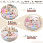 Child Play Health club Mat Tummy Time Mat, Washable Child Exercise Play Mat for ... - Image 7