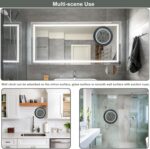 Lavatory Digital Wall Clock Waterproof, Indoor Bathe Clock with Sucti... - Image 6