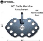 F&F STEEL Multi-Hyperlink - Cable Machine Attachment for Pulley Techniques - C... - Image 5