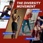 LEEKEY Resistance Bands, Train Bands with Handles,Pull Up Help Ba... - Image 4