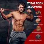 LEEKEY Resistance Bands, Train Bands with Handles,Pull Up Help Ba... - Image 6