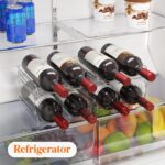 Lifewit Plastic Stackable Wine Rack for Fridge, Cupboard, Counter... - Image 4