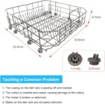 2025 upgraded Samsung Dishwasher DD82-01073A Decrease Rack Meeting Repla... - Image 3