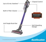 BLACK+DECKER Pet Hair Vacuum, Cordless Vacuum Cleaner Pet Hair, As much as ... - Image 4