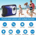 Waterproof Digital Digicam with 32GB Card HD 1080P 36MP Underwater Digi... - Image 3