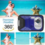Waterproof Digital Digicam with 32GB Card HD 1080P 36MP Underwater Digi... - Image 8