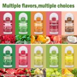 Mini Lip Balm 60 Pack, Pure Lip Balms Bulk with Vitamin E and Cocon... - Image 3