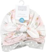 Hudson Child Toddler Ladies Turban Cotton Headwraps, 0-24 Months - Image 3