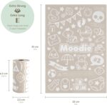 Moodie Teddy Bear Dispenser | Diaper Trash Baggage on the Go Dispenser w/... - Image 6