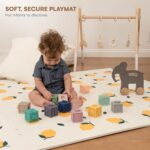 CHILDLIKE BEHAVIOR XL Child Play Mat - 72 x 48 Inches Puzzle Play Mat w... - Image 3