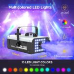 Fog Machine Halloween Outside Indoor, 1500W Smoke Machine Fog with 24 ... - Image 7