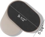 8PCS Furnishings Sliders, 9-1/2" X 5-3/4" Massive Furnishings Movers Sliders... - Image 3