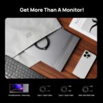 ARZOPA 16.1'' 144Hz Transportable Gaming Monitor, 106% sRGB 1080P FHD Kicks... - Image 5