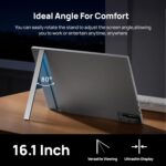 ARZOPA 16.1'' 144Hz Transportable Gaming Monitor, 106% sRGB 1080P FHD Kicks... - Image 8