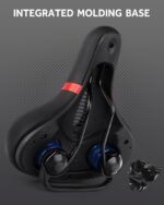 Bicycle Seat Substitute, Bike Seat for Males and Girls, Consolation Large Bi... - Image 5
