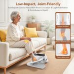 Underneath Desk Elliptical Train Machine, Mini Elliptical Leg Exerciser ... - Image 4