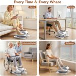 Underneath Desk Elliptical Train Machine, Mini Elliptical Leg Exerciser ... - Image 5