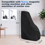 Rowing Machine Cowl for Sunny Magnetic Rowing Machine, Foldable Rower... - Image 3
