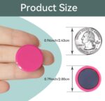 Fridge Magnets, 20PCS 10 Colours Sturdy Small Heavy Obligation Magnets - Mini... - Image 5