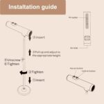 Hair Dryer,CoralBoxer,Lazy Hair Dryer Stand Palms Free,Peak and Angl... - Image 6