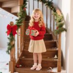 Kiderence Toddler Women Gown Footwear Little Children Mary Janes Ballet Flat... - Image 4