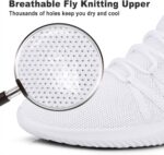 Feethit Mens Slip On Working Sneakers Breathable Light-weight Comfy ... - Image 4