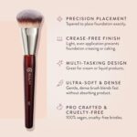 BK BEAUTY BRUSHES - 101 CONTOURED FOUNDATION BRUSH - Contoured Foundat... - Image 4